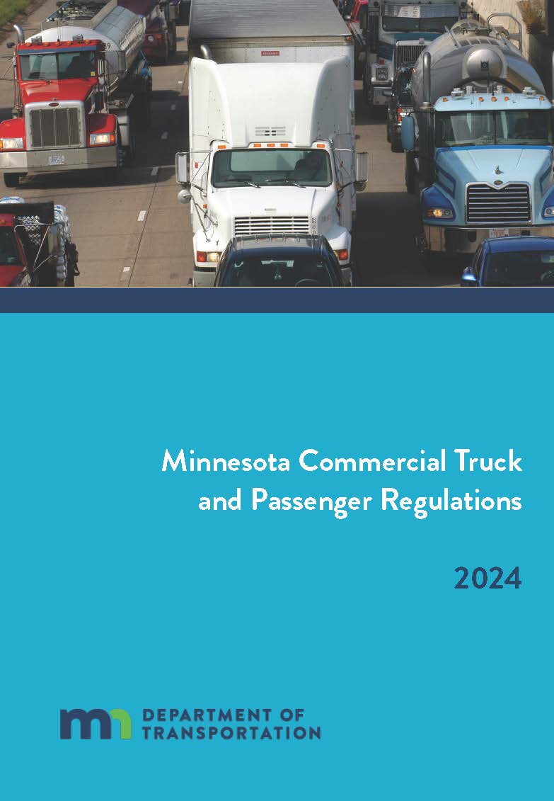 Minnesota Commercial Truck and Passenger Regulations Book Cover