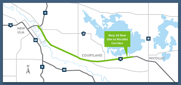 Hwy 14 project map