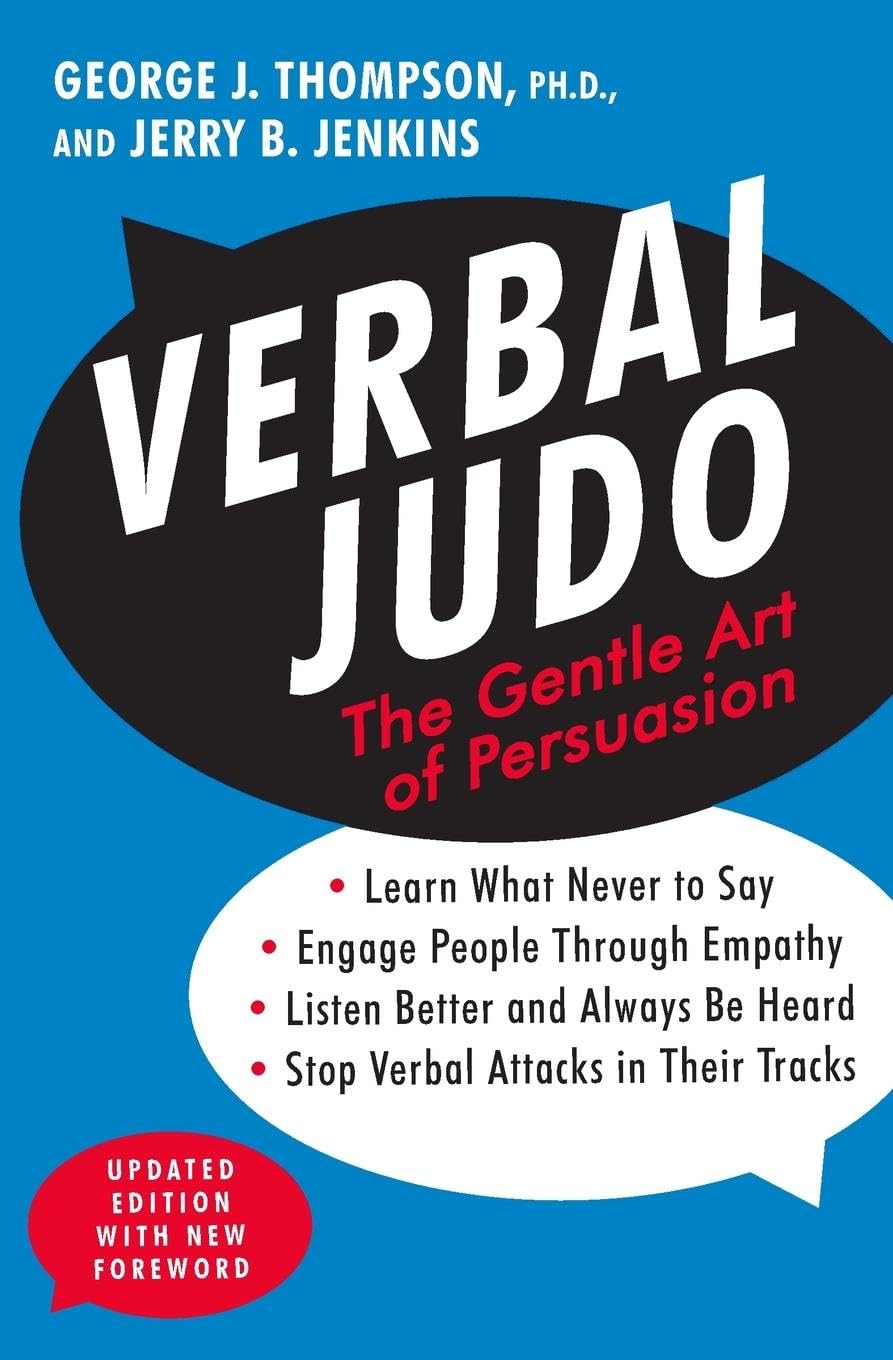 Cover of Verbal JudoL The Gentle Art of Persuasion, by George J. Thompson and Jerry B. Jankins